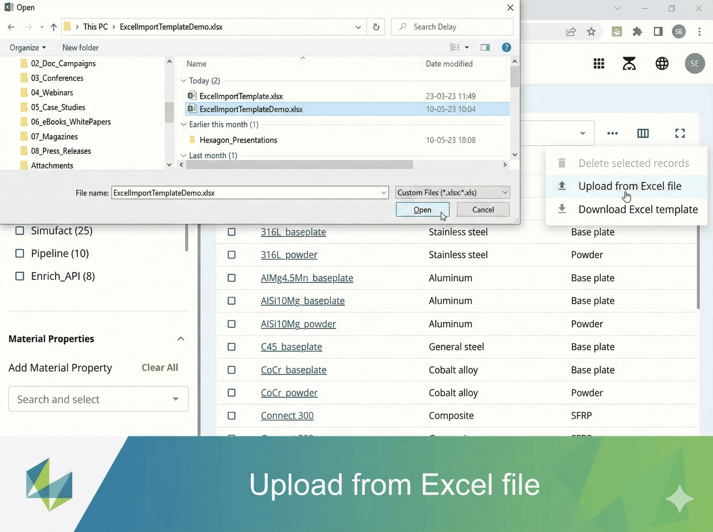 데이터 관리 기능