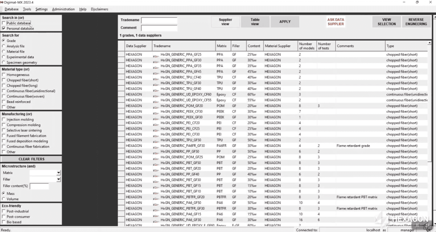 Digimat-MX Smart Search Interface